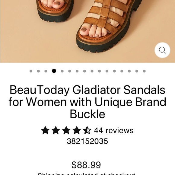 Women's Platform Sandals, Fisherman Sandals Casual Open Toe Lightweight Fashion - Picture 14 of 16